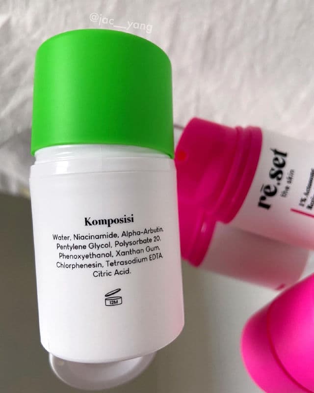 Reset The Skin 10% Niacinamide + 2% Alpha Arbutin Brightening Serum review photo by jacyang