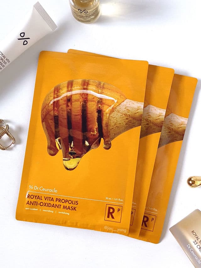 Dr. Ceuracle Royal Vita Propolis Antioxidant Mask review photo by jacyang