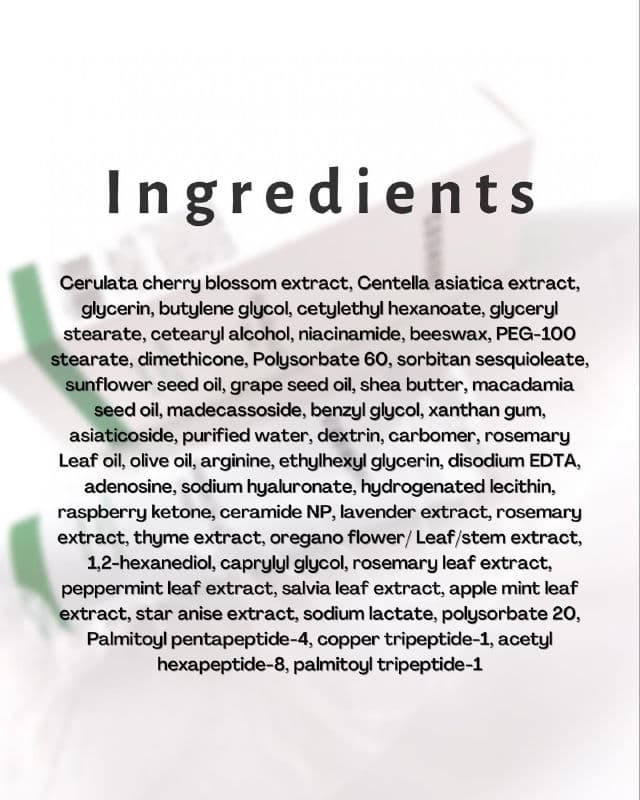 COSNORI Madecica Cream review photo by jacyang