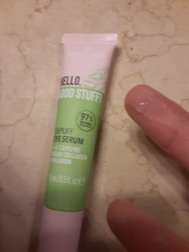 Essence Hello, Good Stuff! Depuff Eye Serum review photo by theskinilivein
