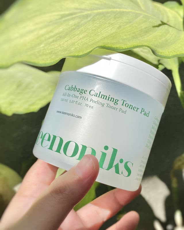 Keenoniks Cabbage Calming Toner Pad review photo by m0chiskinnn