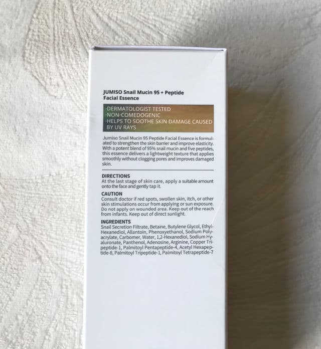 Jumiso Snail Mucin 95 + Peptide Essence review photo by Jeannie88