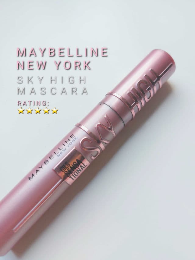 Maybelline Lash Sensational Sky High Waterproof Mascara review photo by MimiMomoSkincare