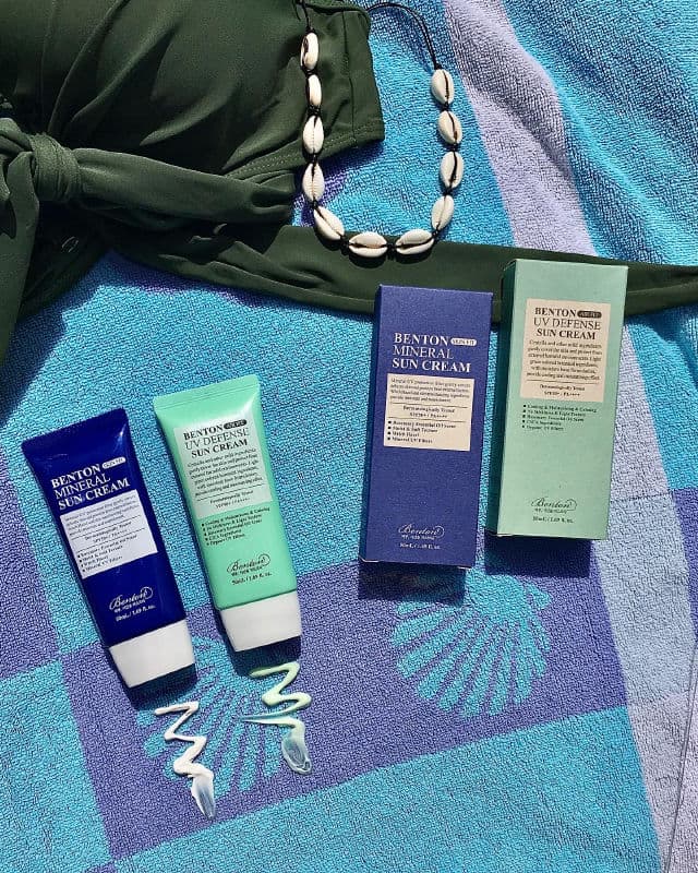 BENTON Mineral Sun Cream SPF50+/PA++++ review photo by MimiMomoSkincare