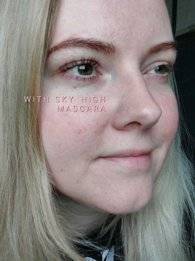 Maybelline Lash Sensational Sky High Waterproof Mascara review photo by MimiMomoSkincare