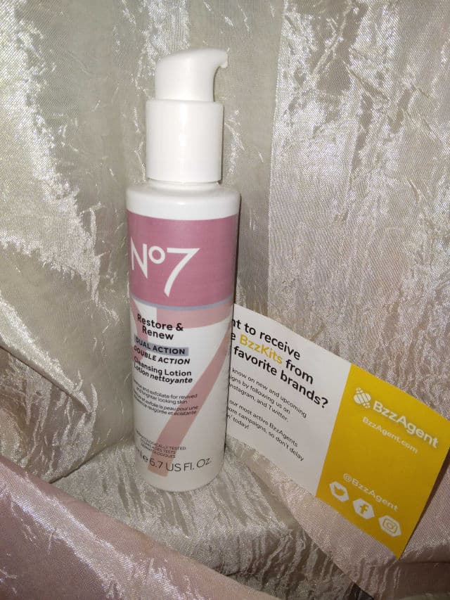 No7 Restore & Renew Dual Action Cleansing Lotion review photo by melancholyannie