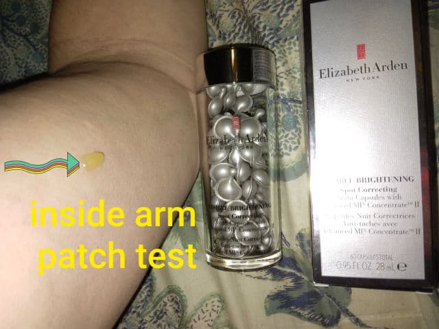Elizabeth Arden Visible Brightening Spot Correcting Night Capsules review photo by melancholyannie