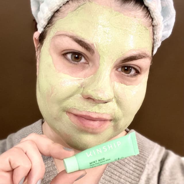 Kinship Mint Mud Deep Pore Detoxifying + Resurfacing Mask review photo by ElleCookie