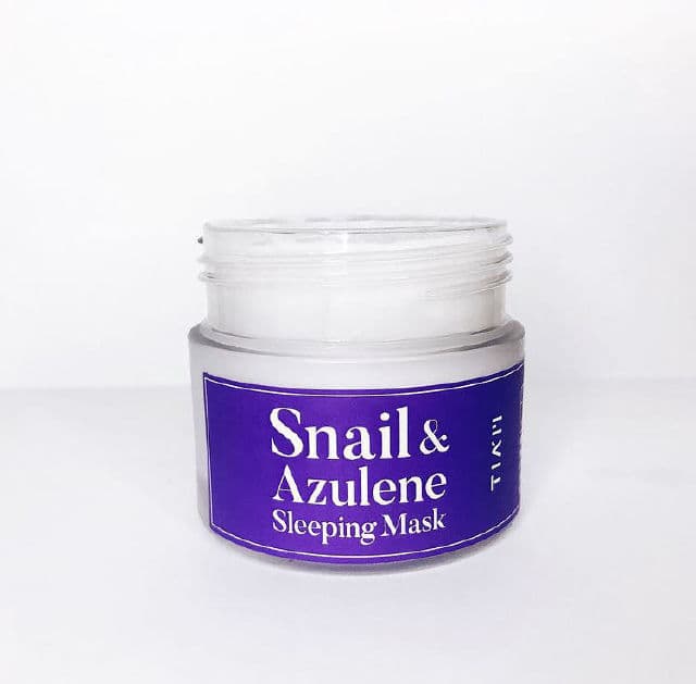 TIAM Snail & Azulene Sleeping Mask review photo by sskincarediaryy