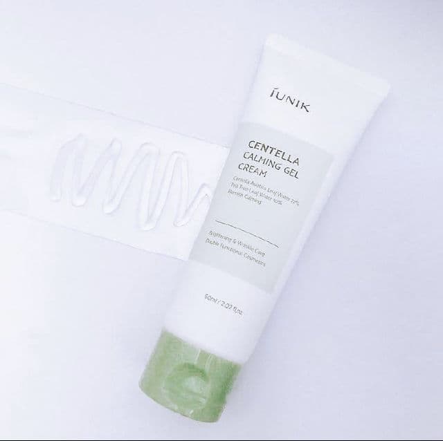Iunik Centella Calming Gel Cream review photo by sskincarediaryy