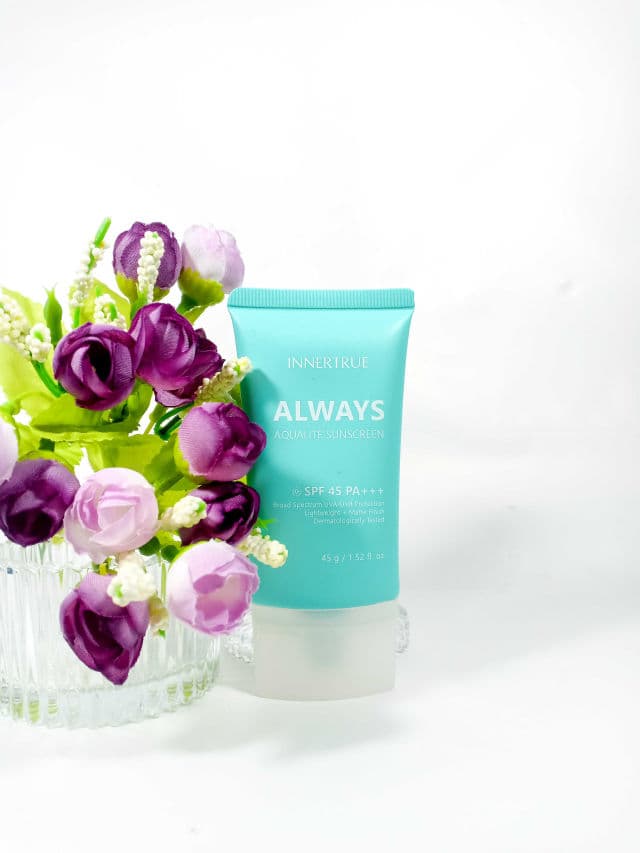 Innertrue Always Aqualite Sunscreen SPF45 PA+++ review photo by itsaquila