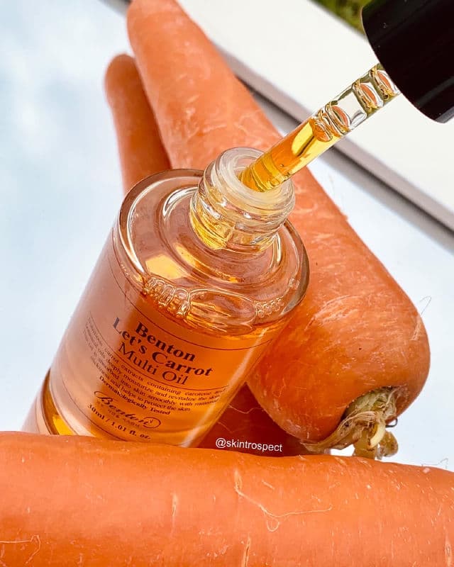 BENTON Let's Carrot Multi Oil review photo by Skintrospect