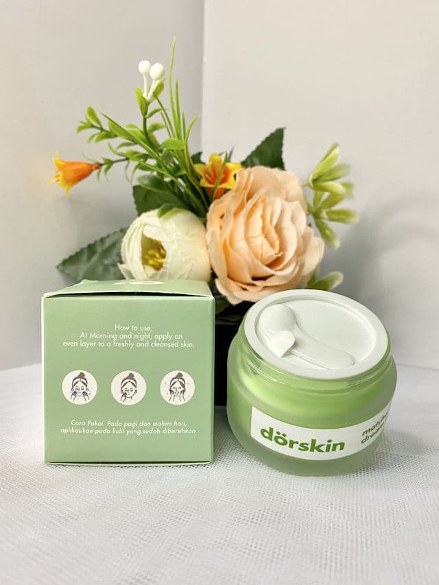 Dorskin Matcha Glow Dream Sleeping Mask  review photo by evabilqistafdila