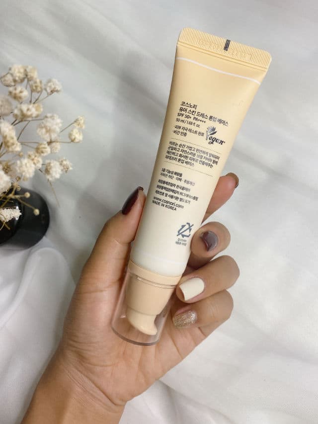 COSNORI Your Skin Dress Tone-Up Base SPF50+ PA++++ review photo by LizhReview