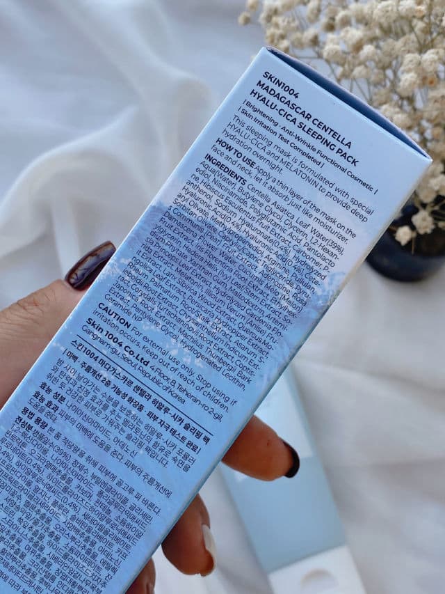 SKIN1004 Madagascar Centella Hyalu-Cica Sleeping Pack review photo by LizhReview