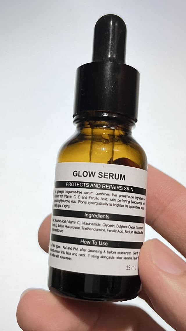 Glow Serum (Vitamin C & E + Hyaluronic Acid + Niacinamide + Astaxanthin) product review