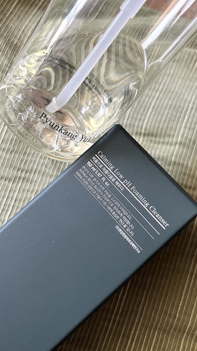 Pyunkang Yul Calming Low pH Foaming Cleanser review photo by vinci