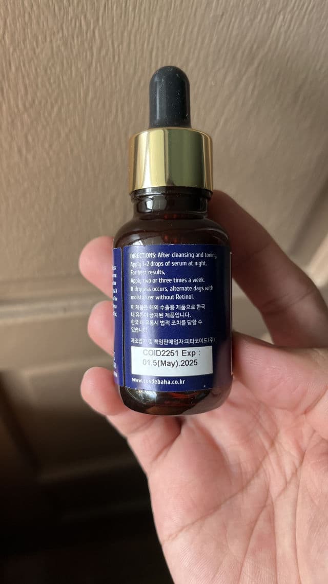 Retinol 2.5% Serum + Vitamin E product review