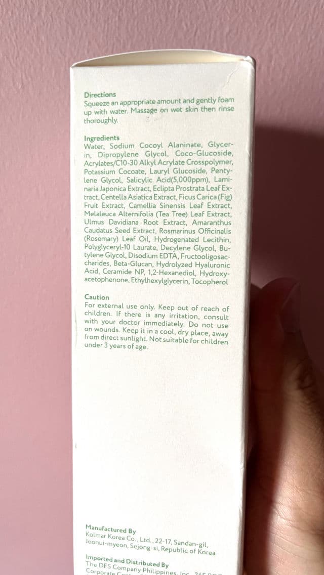 Face Republic Calming Acne Salicylic Cleanser review photo by vinci