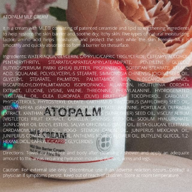 Atopalm MLE Cream review photo by lenardgarxia
