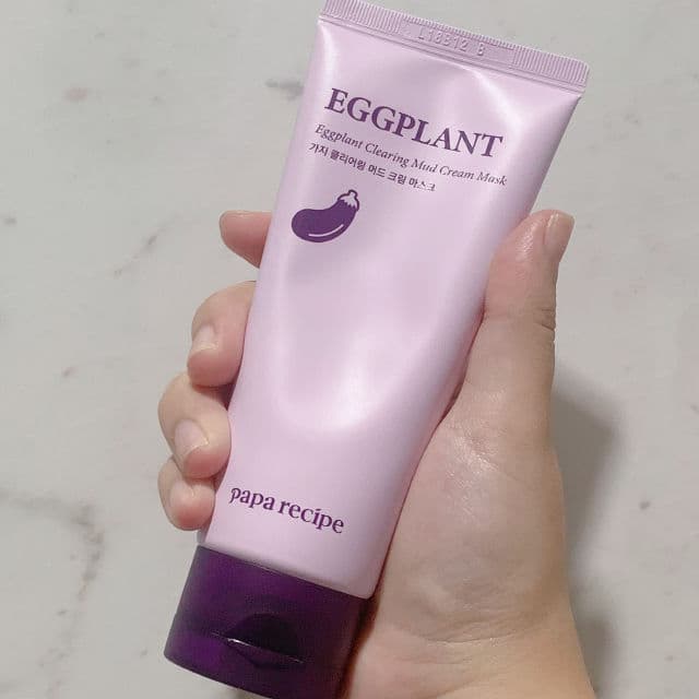 PAPA RECIPE Eggplant Clearing Mud Cream Mask review photo by halleysburrow