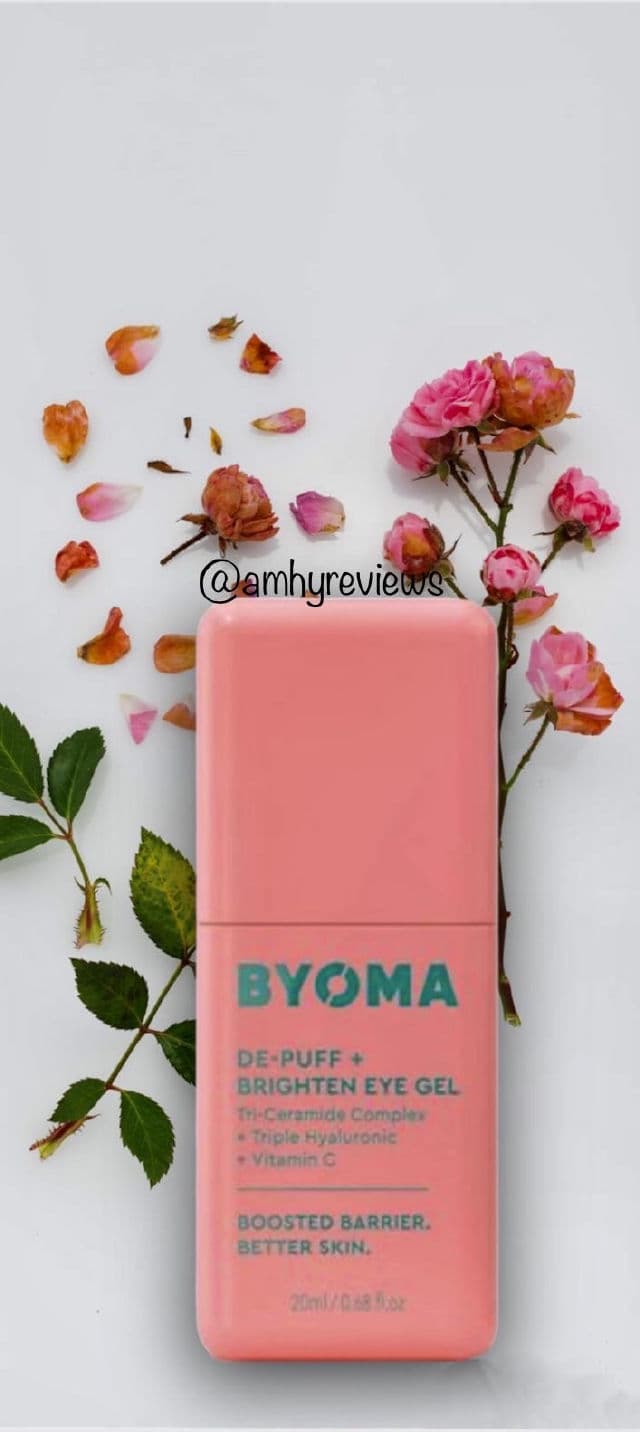 BYOMA De-Puff + Brighten Eye Gel review photo by amhyreviews