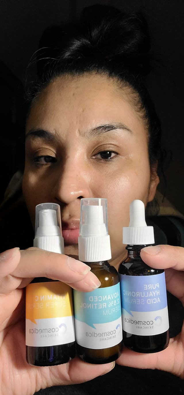 Cosmedica Advanced 2.5% Retinol Serum review photo by amhyreviews