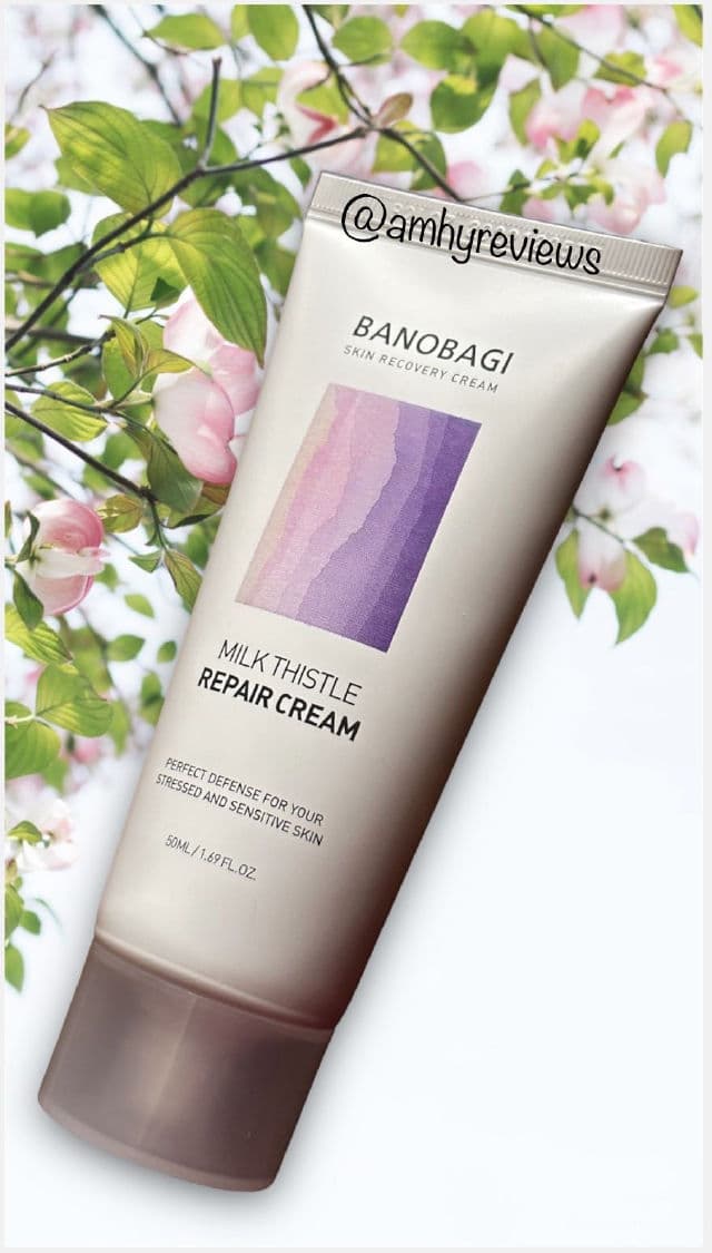 BANOBAGI Milk Thistle Repair Cream review photo by amhyreviews