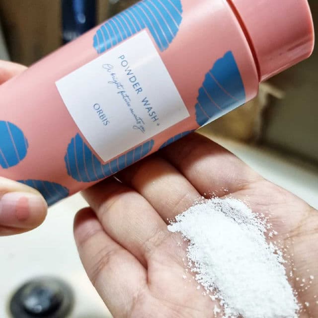 Orbis Powder Wash + review photo by rebeccaxseah