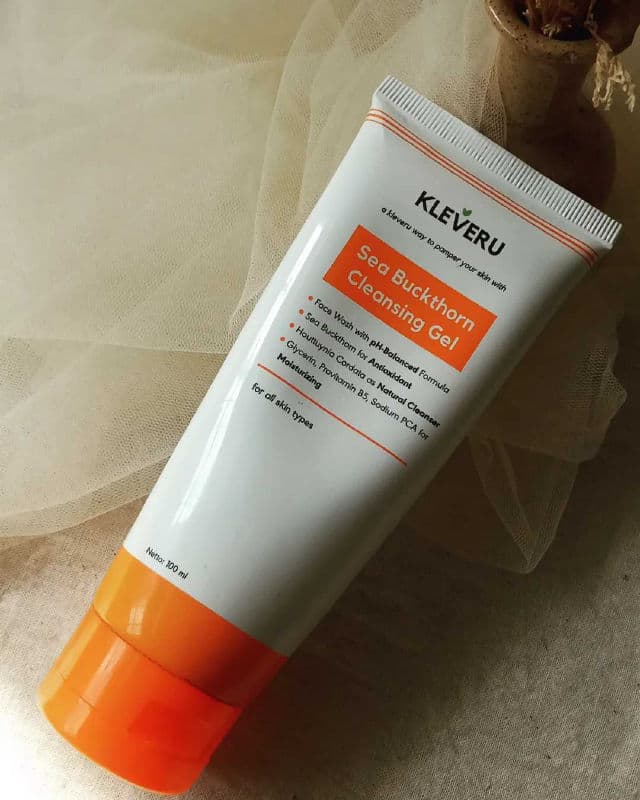 Kleveru Sea Buckthorn Cleansing Gel review photo by LathifahHusna