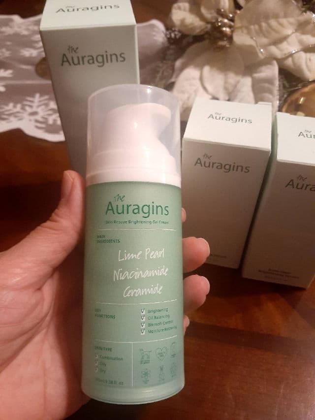 The Auragins Skin Rescue Brightening Gel Cream review photo by Carmen559c
