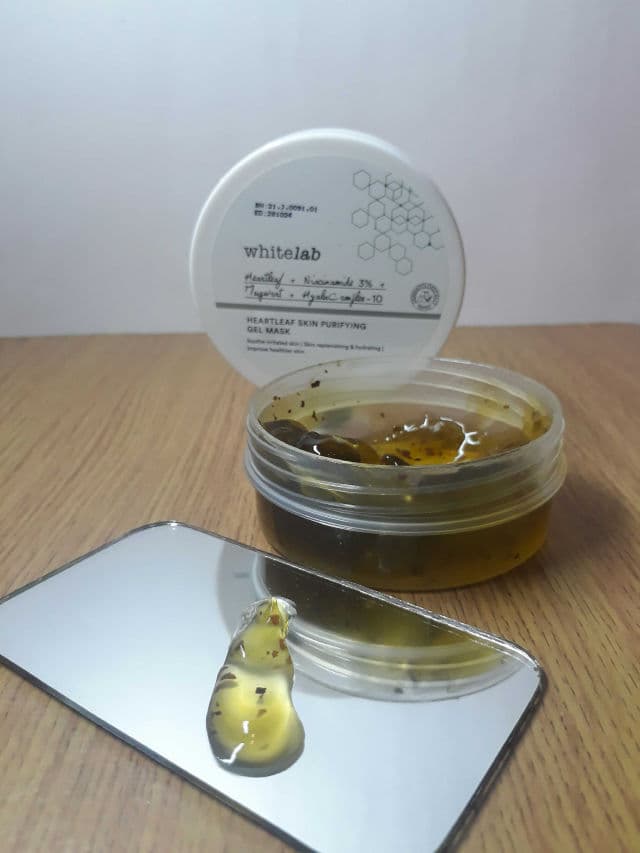 whitelab Heartleaf Skin Purifying Gel Mask review photo by LiaSusilawati