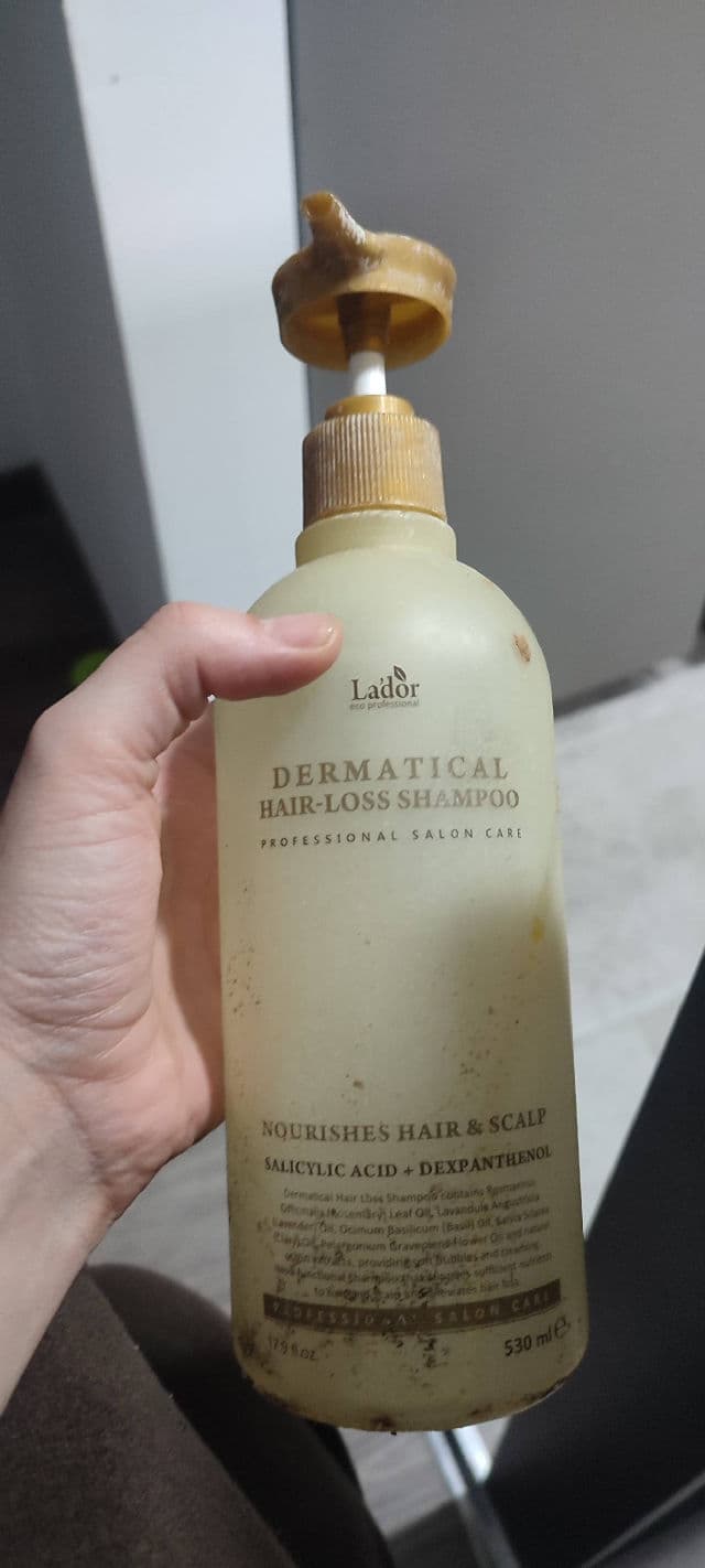 LADOR Dermatical Hair Loss Shampoo review photo by silxena