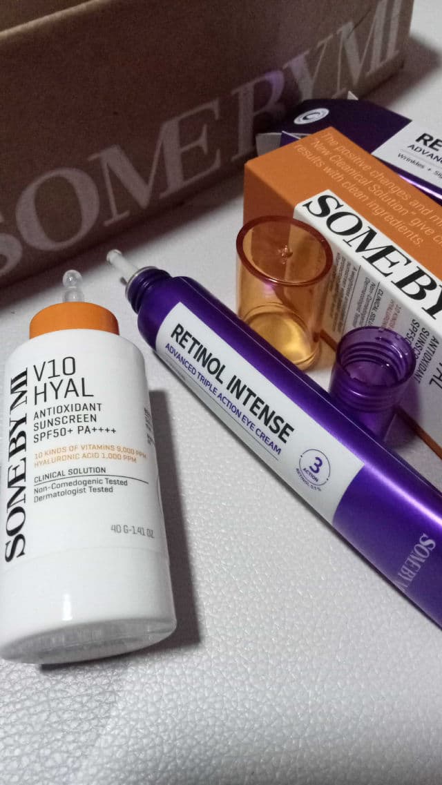 Some By Mi V10 Hyal Antioxidant Sunscreen SPF50+ PA++++ review photo by LimPaeony
