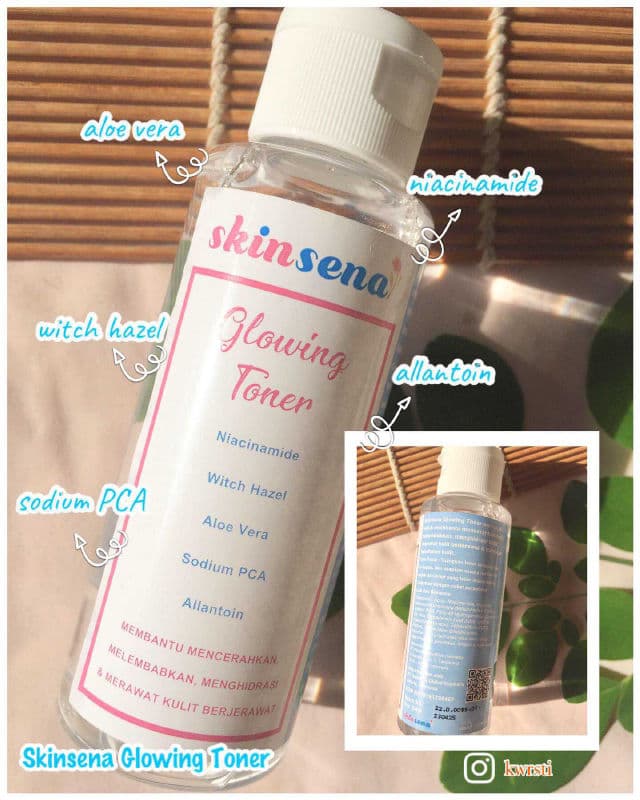 Skinsena Glowing Toner review photo by Kalpika