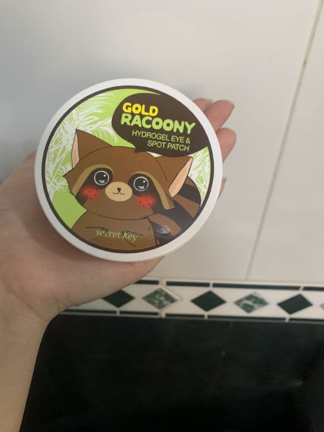 SECRET KEY Gold Racoony Hydro Gel  Eye & Spot Patch review photo by Molletes