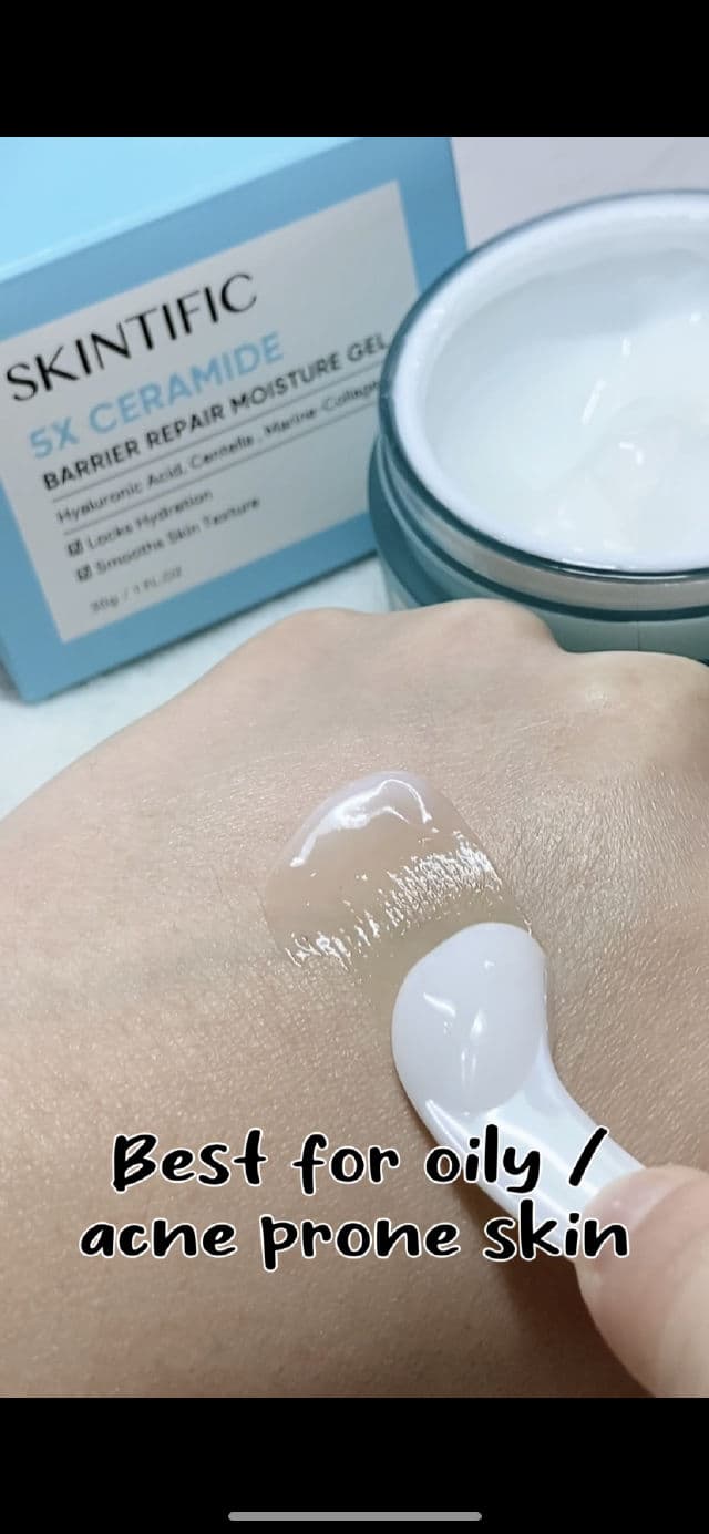 Skintific 5x Ceramide Barrier Repair Moisture Gel  review photo by Kaiiixx
