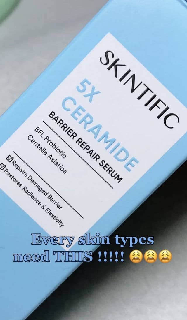 Skintific 5X Ceramide Barrier Repair Serum review photo by Kaiiixx