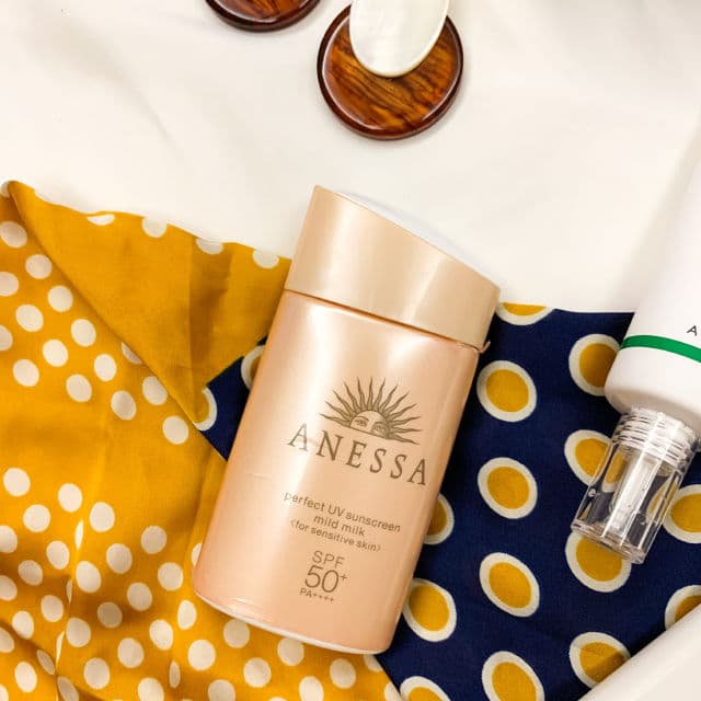 Anessa Perfect UV Mild Milk N SPF 50 review photo by Hani