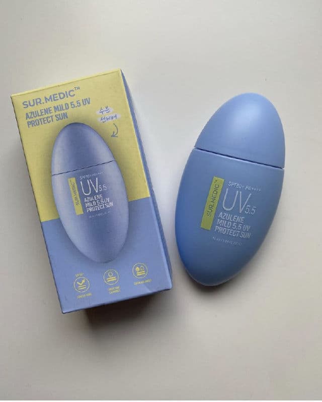 SUR.MEDIC Azulene Mild 5.5 UV Protect Sun SPF50+ PA++++  review photo by Karina14