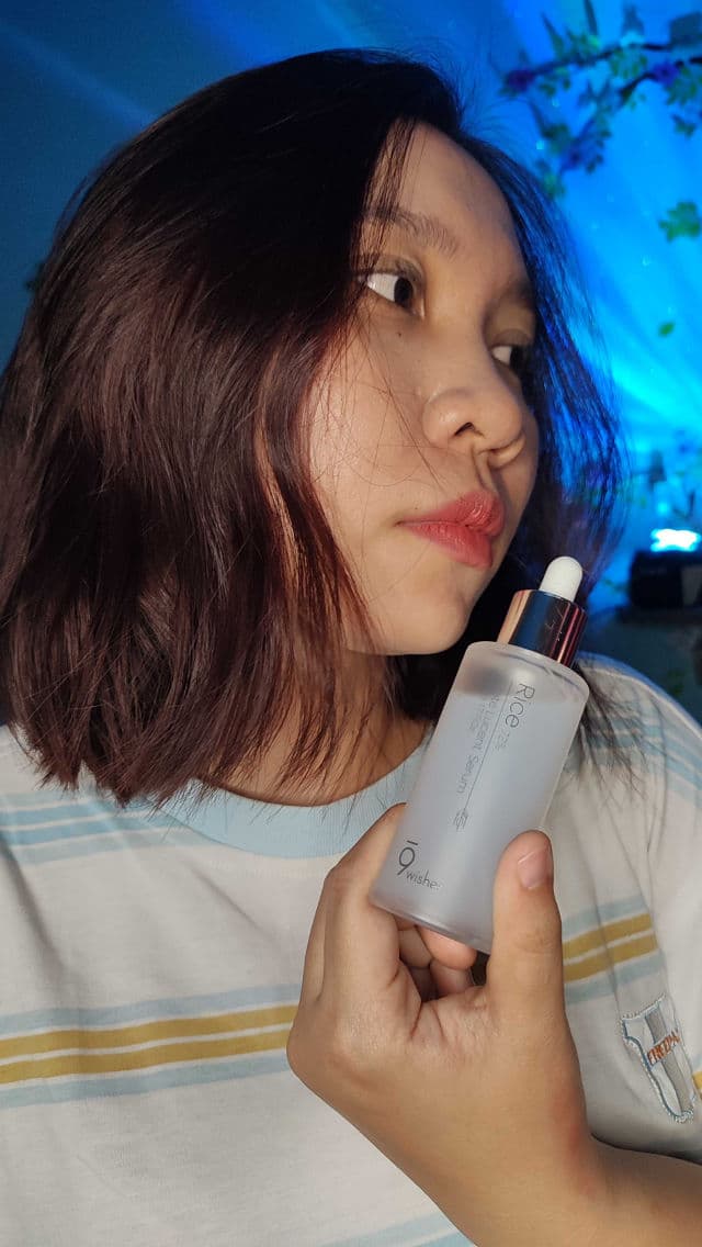 9Wishes Rice 72% White Lucent Serum review photo by Michico