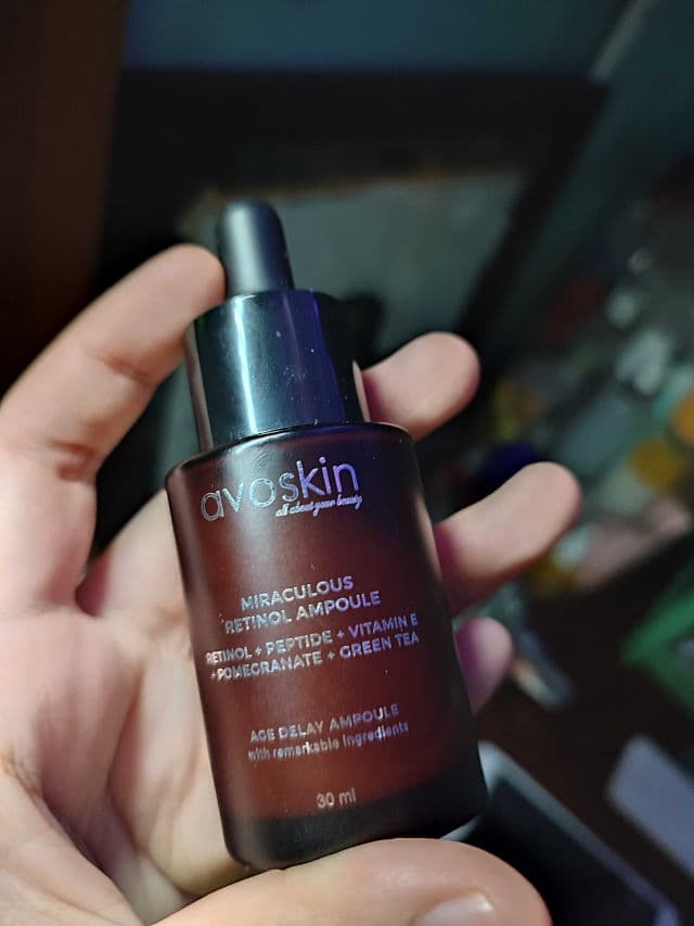 Avoskin Miraculous Retinol Ampoule review photo by Michico