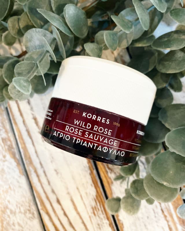 Korres Wild Rose Vitamin C Brightening 24H Moisturiser review photo by cleahanchey