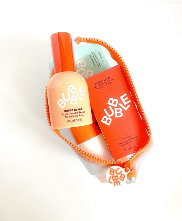 Bubble Super Clear Acne Treating Serum review photo by cleahanchey