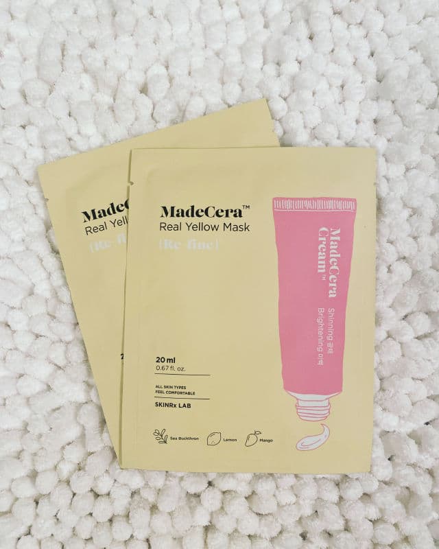 SkinRx Lab MadeCera Real Yellow Mask (Re-fine) review photo by cleahanchey