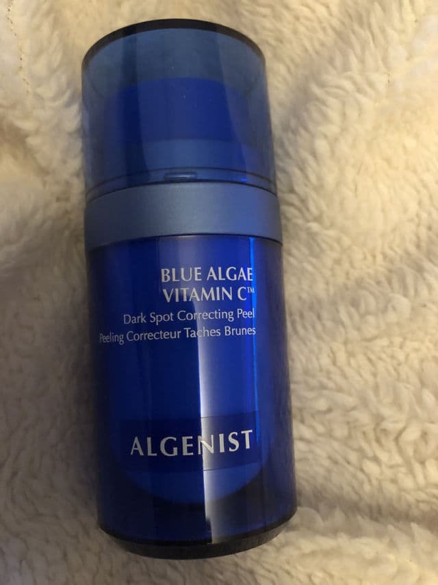 Algenist BLUE ALGAE VITAMIN C Dark Spot Correcting Peel review photo by Dream12