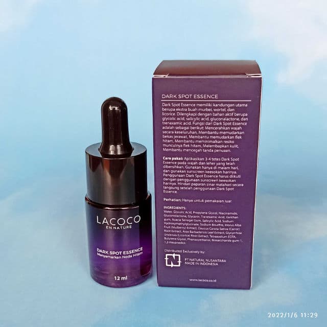 Lacoco en nature Darkspot Essence review photo by nitaboniet