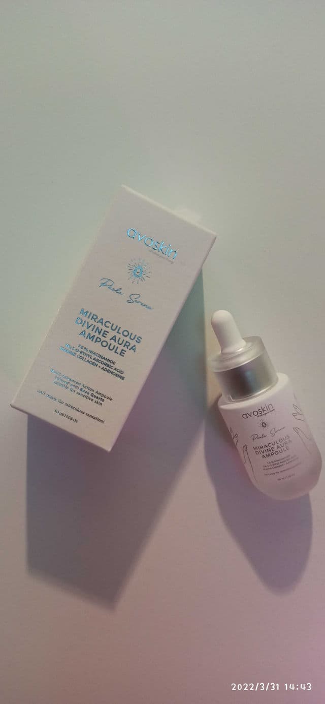 Avoskin Miraculous Divine Aura Ampoule review photo by nitaboniet