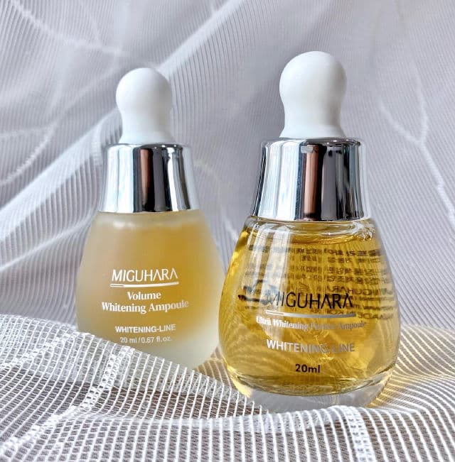 Miguhara Volume Whitening Ampoule review photo by rennielelee