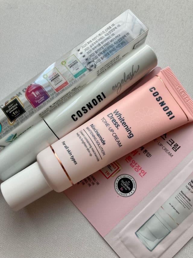 COSNORI Whitening Dress Tone-Up Cream review photo by rennielelee